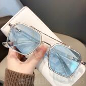 高档双梁飞行员西眼装 暴徒镜男潮感蓝光变色近框视眼镜防光辐射眼