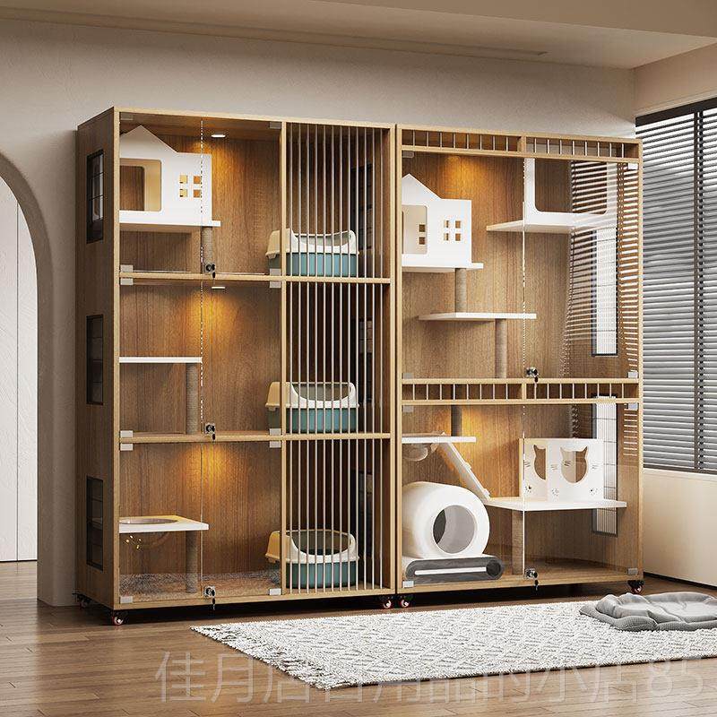高档宠猫物展示柜猫别实木笼猫产房墅繁育柜大型猫舍咪寄养柜猫窝,宠物/宠物食品及用品,狗笼子,淘宝优惠券,粉丝福利购,淘宝优惠卷