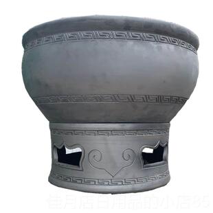 高档老北京鱼客厅造景养鱼金鱼缸陶瓷泥盆瓦盆鱼大缸荷花缸庭缸院