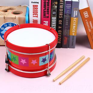 高档奥尔夫乐器宝鼓儿童小鼓鼓地玩具军鼓婴幼儿早教鼓打打击乐器