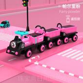 高档儿童电动车四轮遥汽女孩双人小孩车宝可宝玩具车小火控车坐人