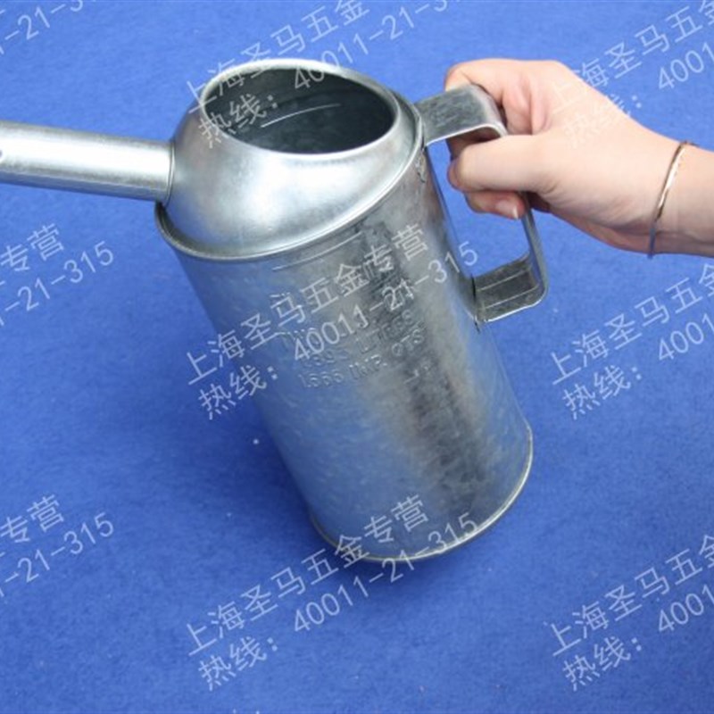 【圣马五金】加仑油壶 铁皮加油壶 注油壶 油桶 船用油壶 1/2/4L