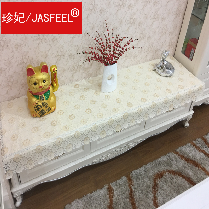 定制不镂空PVC电视柜桌布防水免洗茶几台布床头柜垫子餐桌防烫布