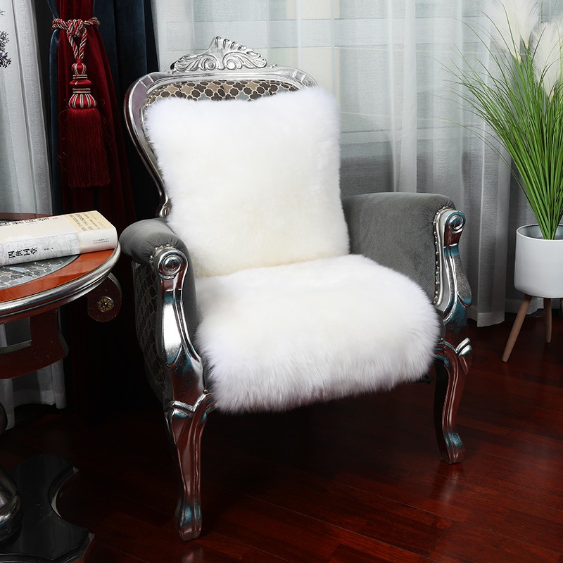 欧式简约纯真羊毛抱枕椅子沙发靠垫坐垫座垫含芯床头腰靠枕背套装