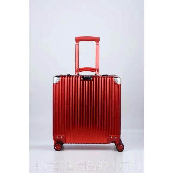 高档全铝拉箱18杆寸旅行坚行李机男女公文网红超静音轮耐用固潮商