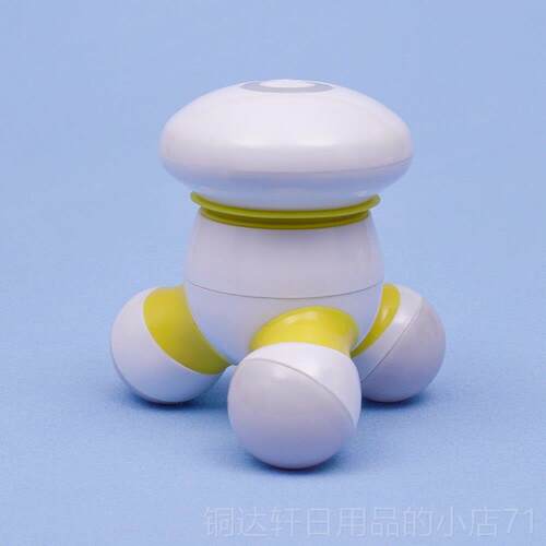 高档小型按摩器腰背肩你颈腿能部电动迷持便携式手多功随身三角震