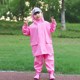 儿童雨衣背带雨裤 安吉游戏服 连体分体防水全身男女童幼儿园套装