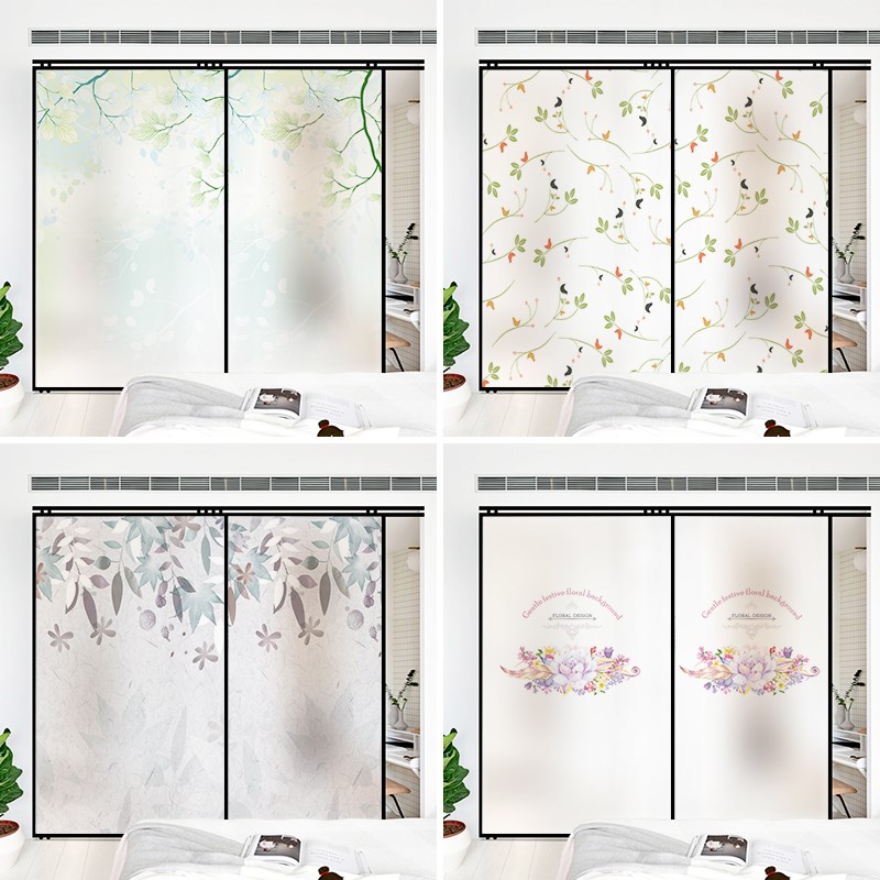 卫生间玻璃贴膜防窥防走光窗户贴纸门贴磨砂厕所玻璃纸透光不透明