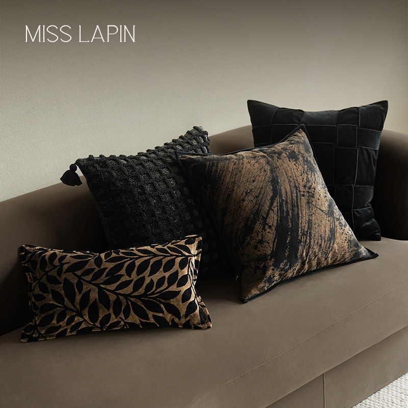 澜品墨韵东方中古抱枕别墅中式客厅高档靠枕腰枕沙发靠垫靠包,居家布艺,靠垫/抱枕,淘宝优惠券,粉丝福利购,淘宝优惠卷