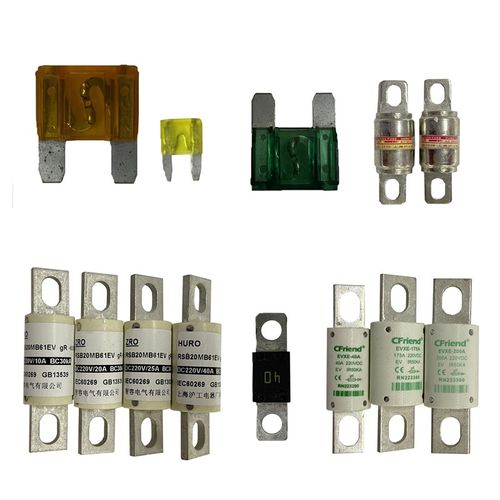 适用于知豆301 D1 D2S高压分线盒断熔器保险丝保险空调高压熔断器