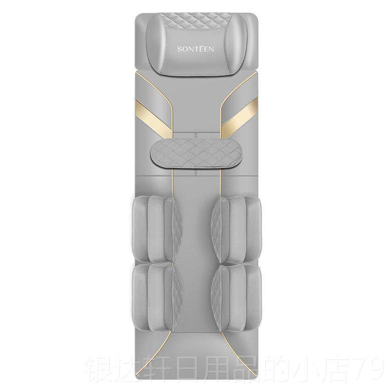 高档日本按背摩垫多功能自全身平腰躺加热全动揉捏床垫按摩器颈椎