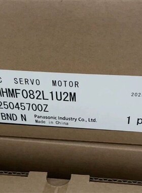 A6 交流伺服电机MHMF082L1U2M 750W