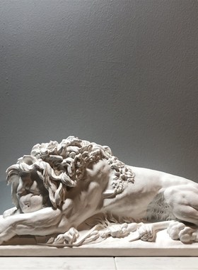 五圆美术馆维也纳雕塑家安东斐科恩的作品博物馆狮子雕塑艺术摆件