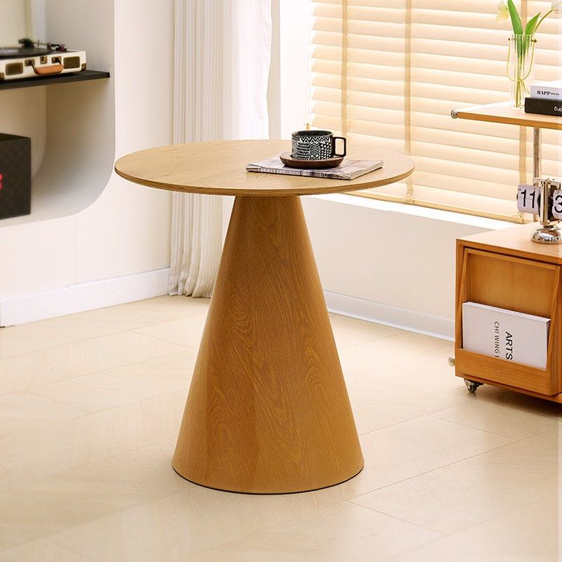 实木休闲小圆桌子时尚创意家用餐桌奶茶店咖啡厅接待洽谈组合桌椅,住宅家具,板木餐桌,淘宝优惠券,粉丝福利购,淘宝优惠卷