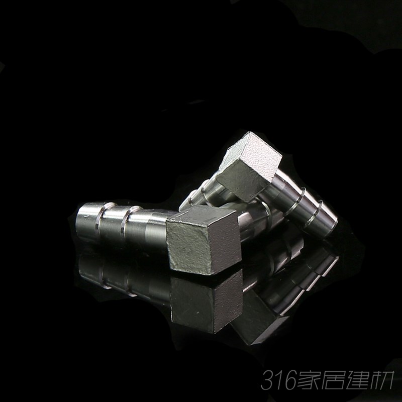 不锈钢30宝塔弯头直角水管弯头皮管弯头软管弯头 8mm10mm宝塔