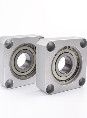 轴承座组件带座轴承支撑座法兰轴承座固定座方型单轴承BGSAB BASA