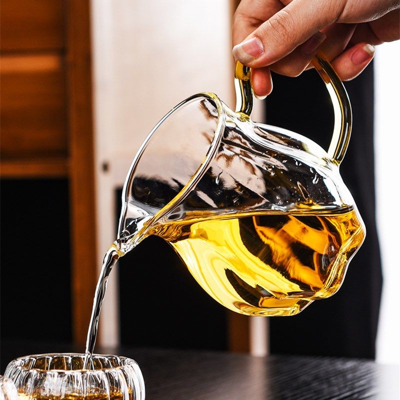耐热玻璃公道杯加厚透明泡茶分茶器茶海功夫茶具茶道茶艺配件套装