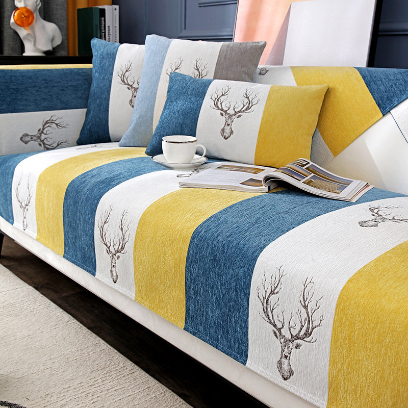 雪尼尔沙发垫四季通用简约现代防滑高档沙发套罩坐垫子沙发巾盖布,居家布艺,沙发垫,淘宝优惠券,粉丝福利购,淘宝优惠卷