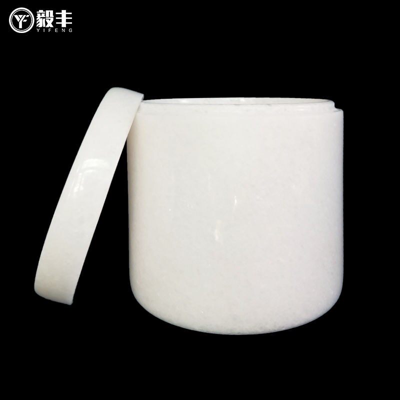 汉白玉港式骨灰坛罐玉石骨灰盒骨灰盅大号小号非陶瓷高档殡葬用品