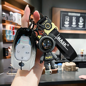 适用于2024款 广汽传祺GS4MAX钥匙套传奇GS4max汽车专用金属包壳扣