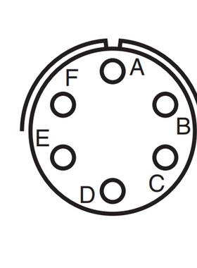 安费诺航空插头PT06A-10-6P/S插座26482圆形接插件Amphenol连接器