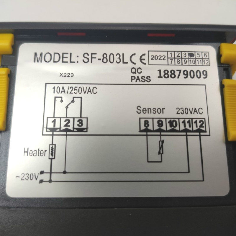 SF-803 SF-803L数字显示热水器温控器加热柜台温度控制器配件230V,五金/工具,温控仪,淘宝优惠券,粉丝福利购,淘宝优惠卷