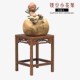 红木工艺品底座鸡翅木底座奇石底座花盆多肉底座实木质微型小花架