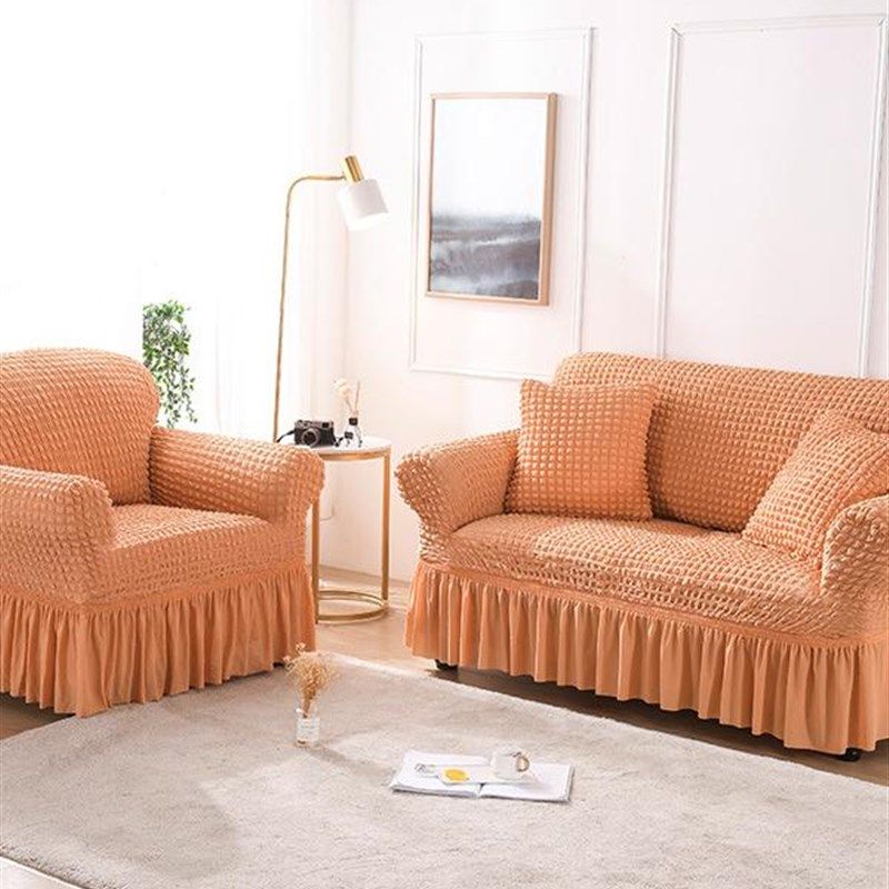 弹力沙发套全包全盖罩沙发垫泡泡布三人双人沙发套组合裙摆沙发套,居家布艺,沙发套,淘宝优惠券,粉丝福利购,淘宝优惠卷