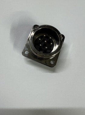 现货银白色VG02A16S-1PNN PG9转接 7针卡座摊铺机专用