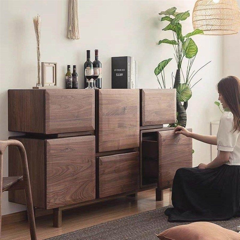 各种木材做六斗实木新款客厅简约多层收纳储物柜复古卧室现代抽屉,住宅家具,餐边柜,淘宝优惠券,粉丝福利购,淘宝优惠卷