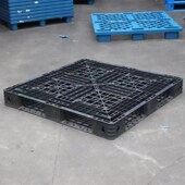 1100 1.1米垫 125出口黑色一次性专用田字托盘8kg卡板1.1米