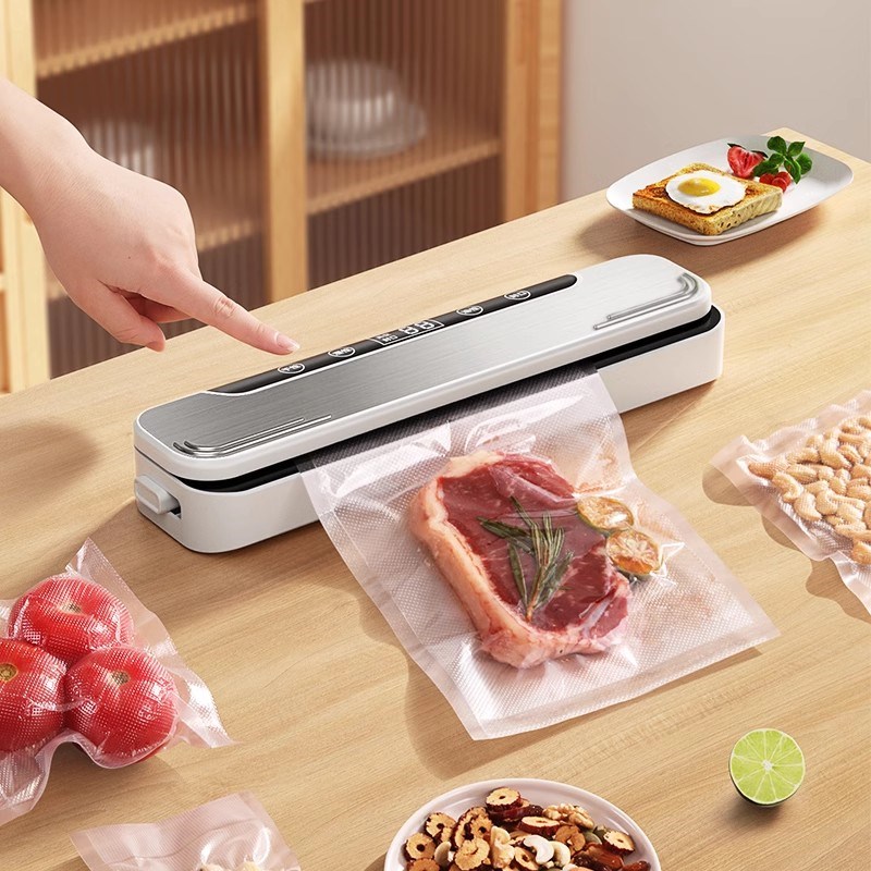 真空封口机食品保鲜包装机小型家用抽塑封机全自动压缩袋密封机器