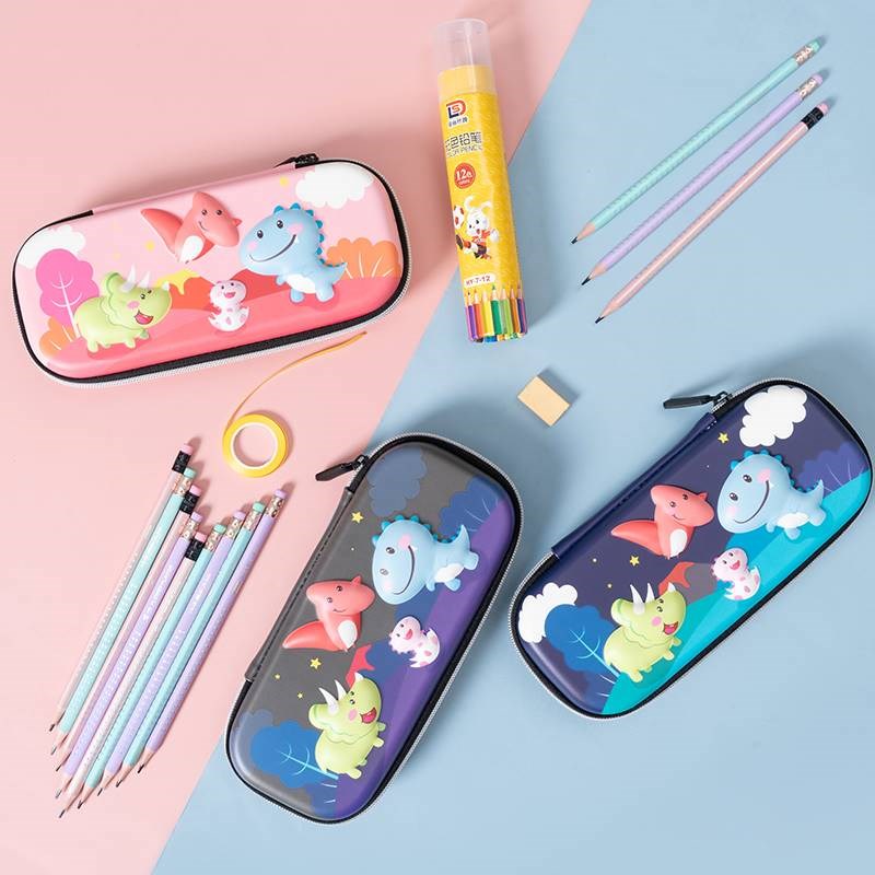男文具盒3D立体大容量笔袋小学生儿童可爱卡通多功能创意铅笔盒女