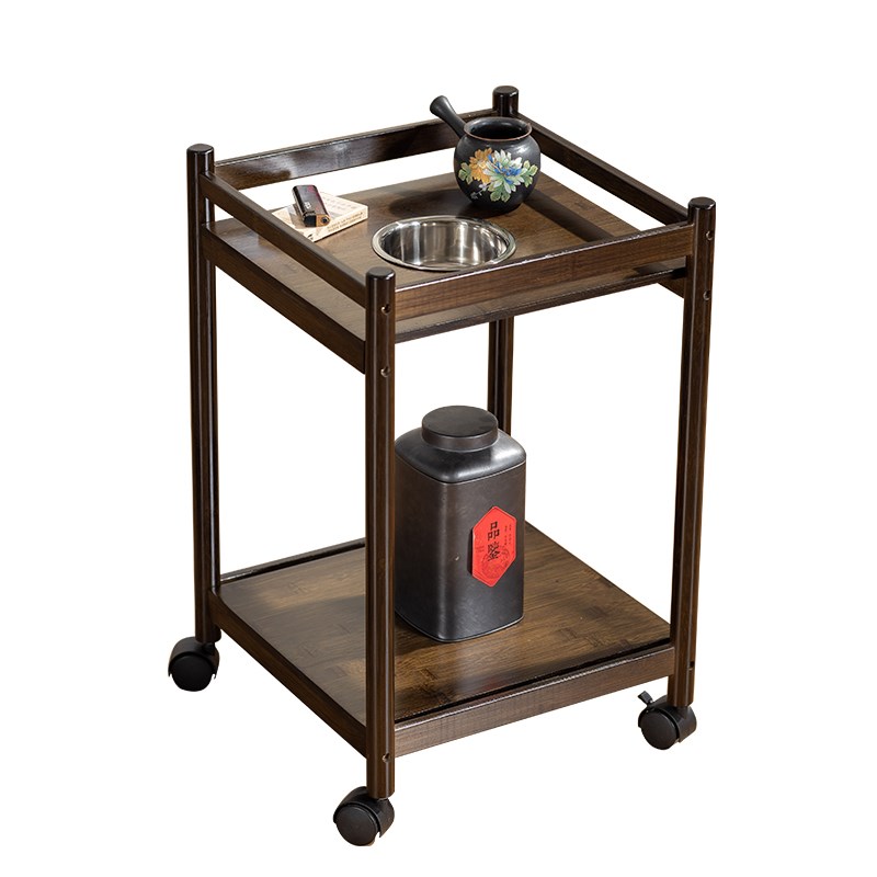 可移动麻将茶几棋牌室茶水架客厅沙发边几角几办公室茶边柜茶水桌