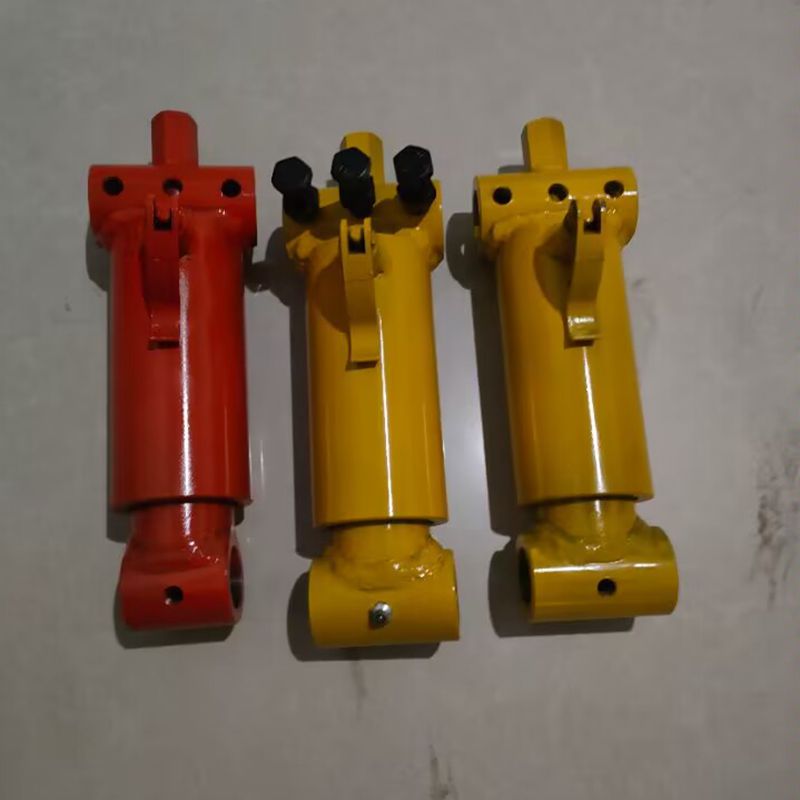 厂家生产挖掘机属具配件手动式机械油缸勾机快速连接器千斤顶丝杆