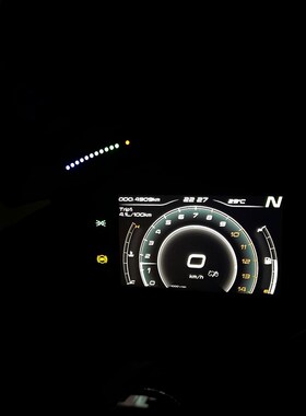 春风450sr能量条 自动迎宾大灯 转速提示灯 无损安装单摇臂双摇臂