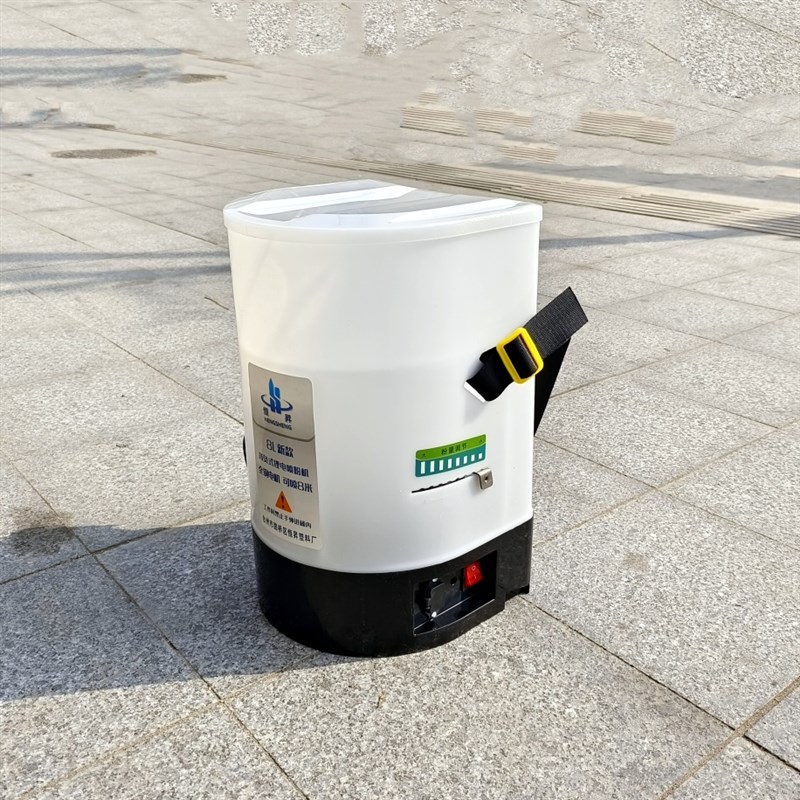 养殖场电动喷粉机无线干粉喷雾器猪场喷干粉机消毒养殖设备