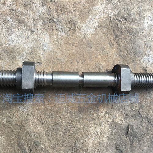 捷时达机械JS-325金联兴切管机配件丝杆螺杆小霸王切管机水泵