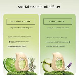 异味救星！绽家精油香氛除臭蛋厕所香薰去异味留香除臭空气清新剂