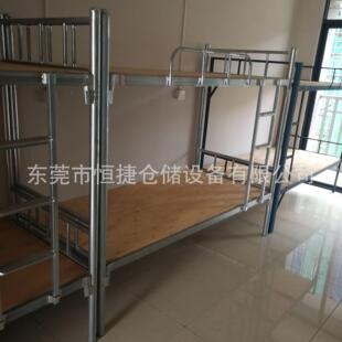 东莞厂家直销员工舍双层铁架床工工1963双人铁架地床学校宿舍宿层