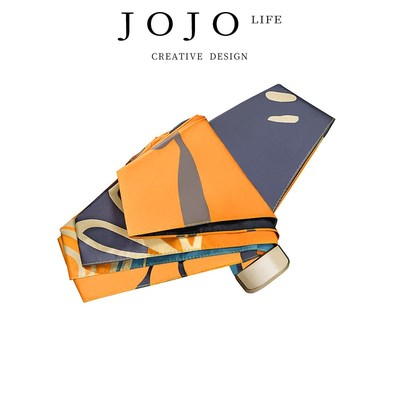 JOJOS L. PD.杂货先生.雨伞五折口袋超轻黑胶折叠遮阳伞   尔本
