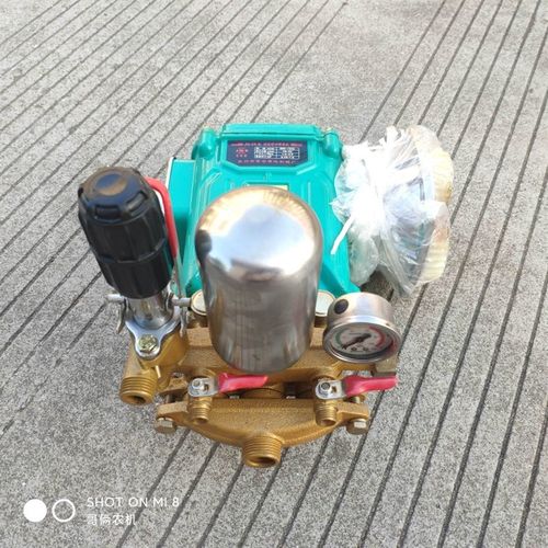 吉农48/60/72V直连泵三缸柱塞泵直联泵头打药机喷雾器高压农用