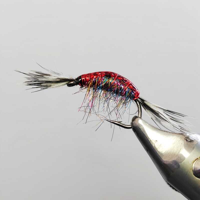 路亚飞蝇钩鳟鱼若虫虾钩野钓黑坑仿生假饵