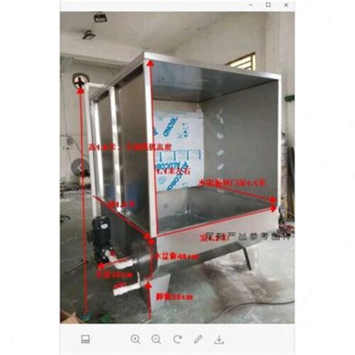 新厂促定制环保水帘柜喷漆台水循环喷漆水帘箱水帘机水濂柜小型品