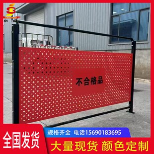 观光通道工厂设备隔断护栏网车间仓库隔离网冲孔板围挡冲孔网板