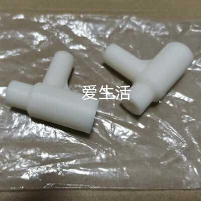 尼普洛18机55机热交换三通接头直角弯头血透机配件