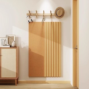 玄关挂衣板墙壁防脏挡板毛毡墙贴墙面遮丑装饰护墙板毛毡板自粘贴