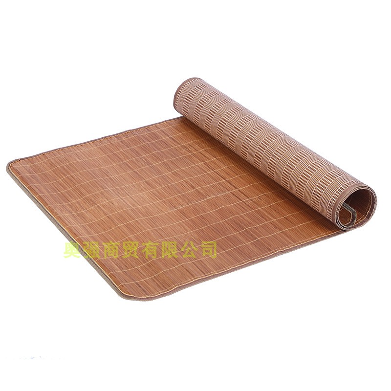 碳化双面竹席子学生单人上下铺宿舍清凉草席青0.8m0.9m1.9m长床席