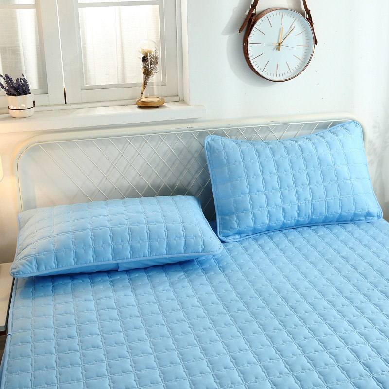 弈星(床上用品)夹棉单人枕套 枕头套信封式枕皮枕套一对(2只)