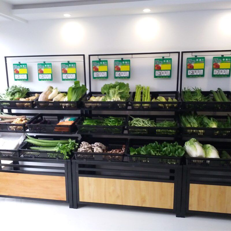 果蔬货架蔬菜架水果架精品蔬菜店水果店货架展示菜架超市水果货架